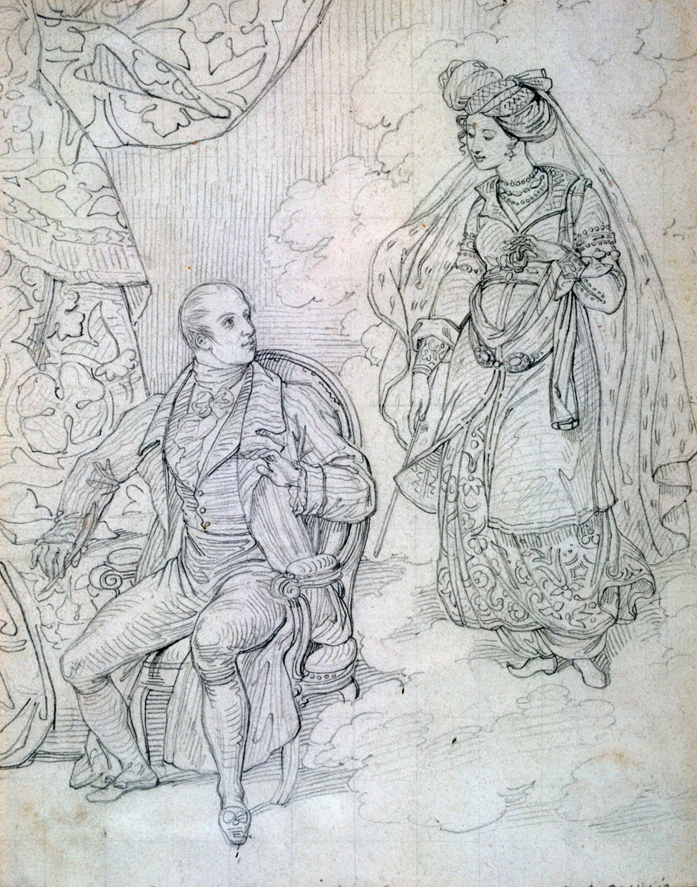 Sem título, c1815-1865 de Eugene Deveria