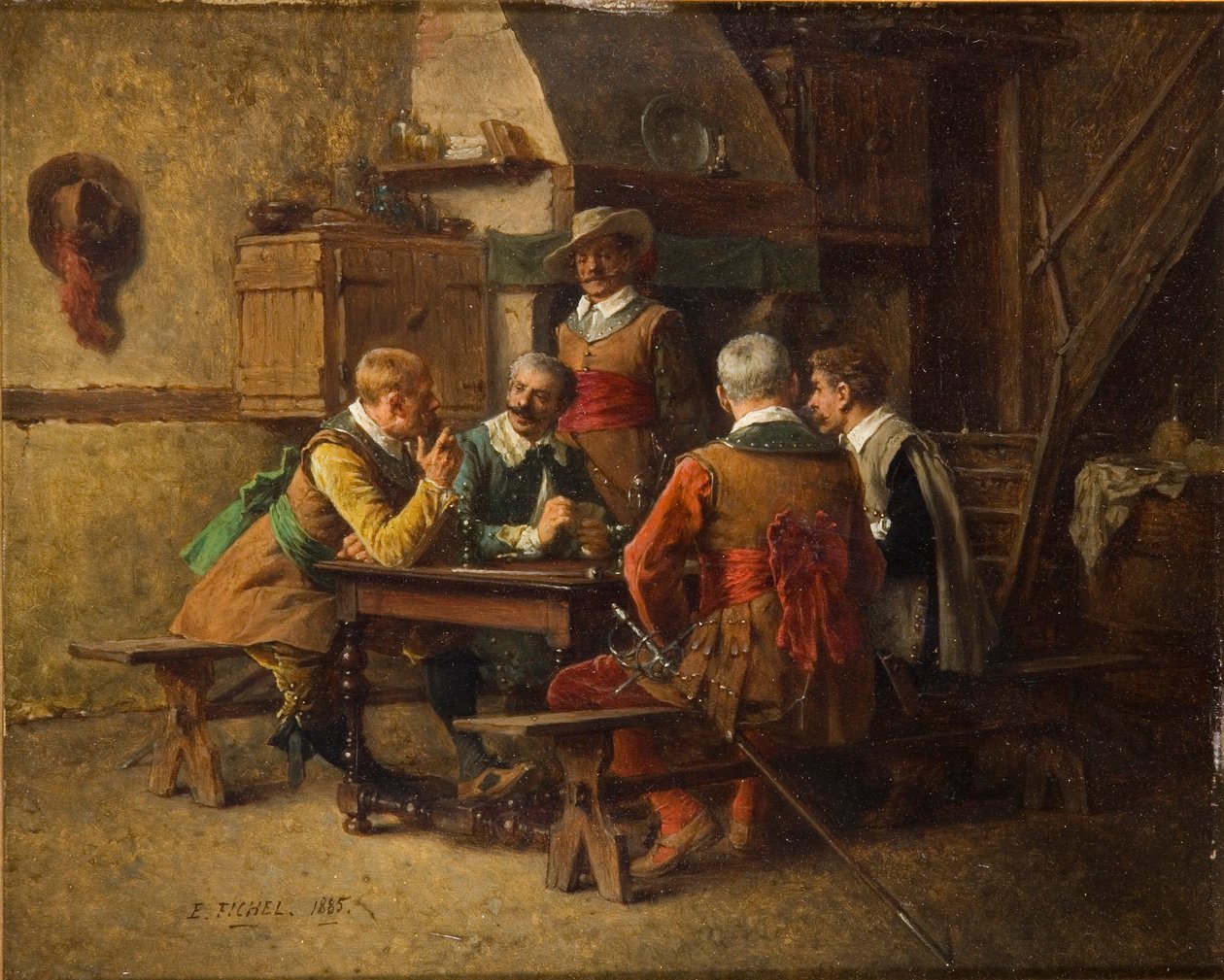 Fora de serviço, 1885 de Eugene Fichel