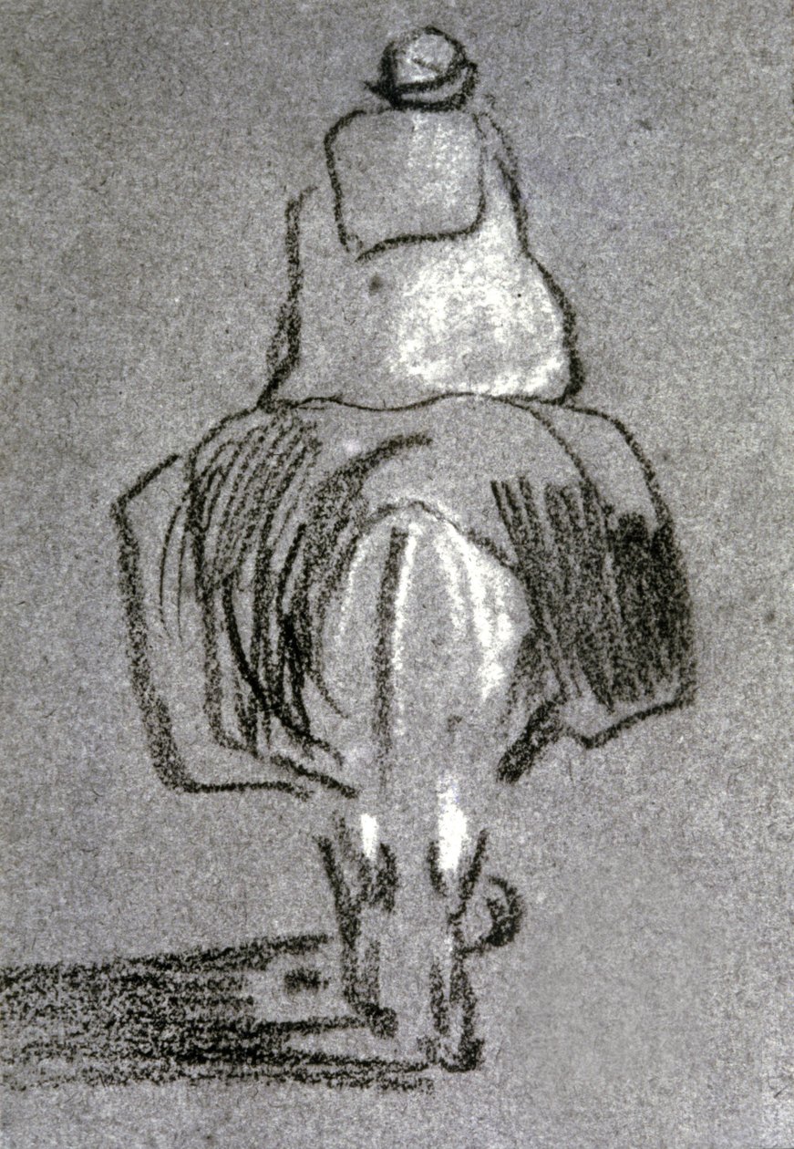 Berbere num burro de Eugène Fromentin