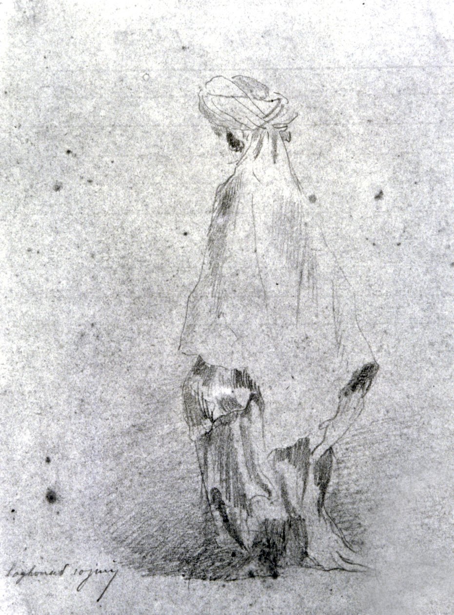 Mulher em Laghouat, Argélia de Eugène Fromentin