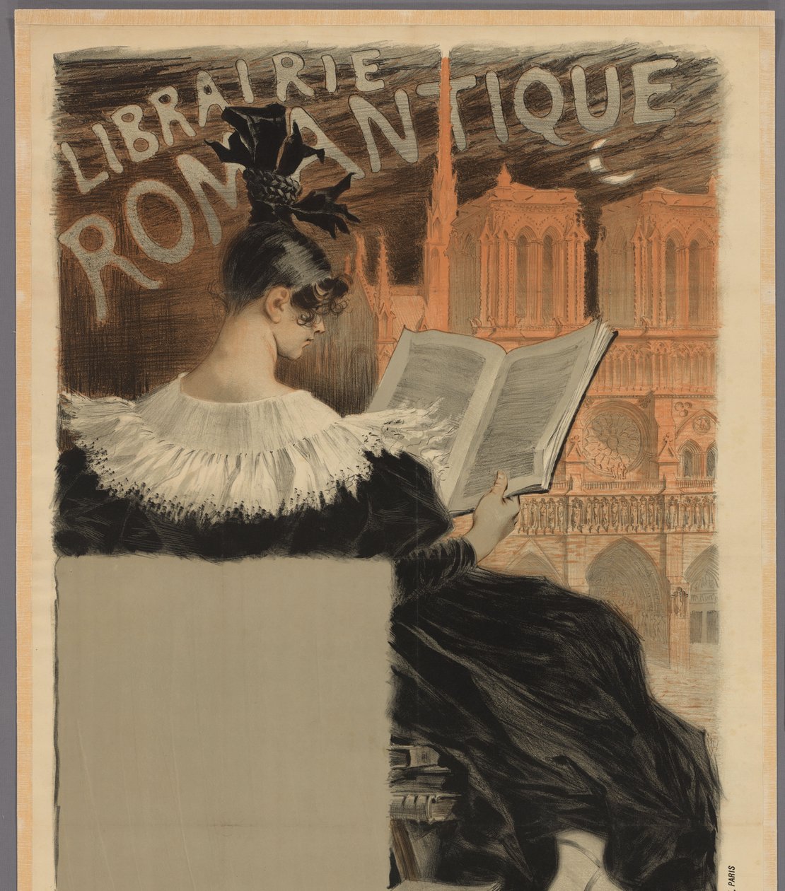 Cartaz para Librairie Romantique
Librairie Romantique (título sobre o objecto) de Eugene Grasset