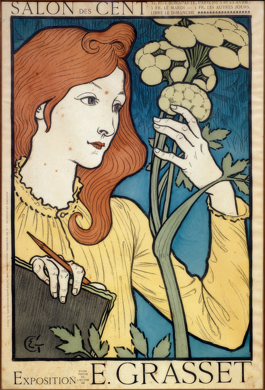 Salon des Cent, exposição de E. Grasset de Eugene Grasset