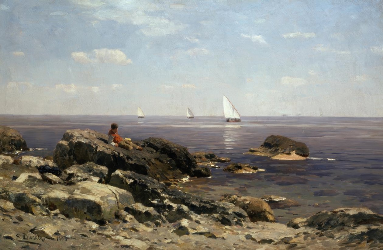 E. Dücker, Na água de Eugene Gustav Dücker