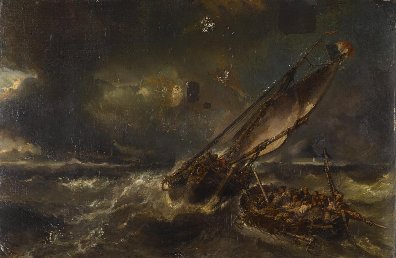 Depois da tempestade de Eugene Isabey