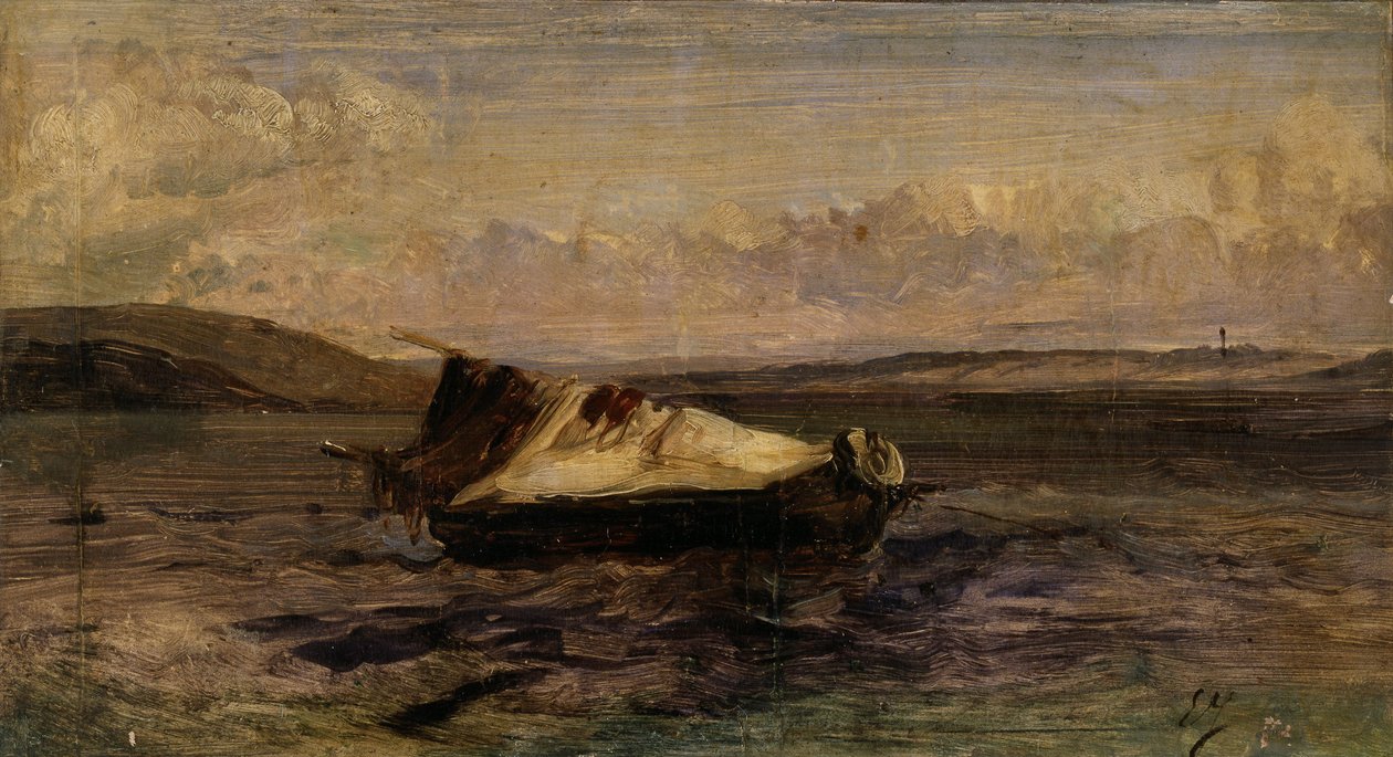 O barquinho de Eugene Isabey