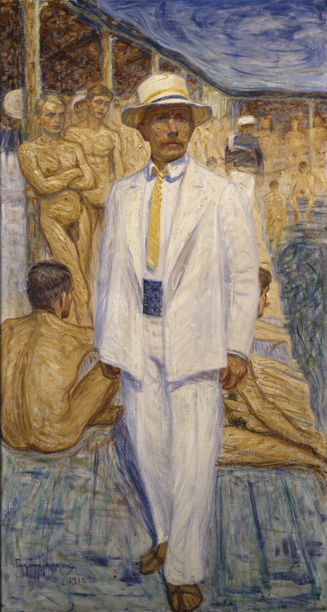 Auto-retrato de Eugène Jansson