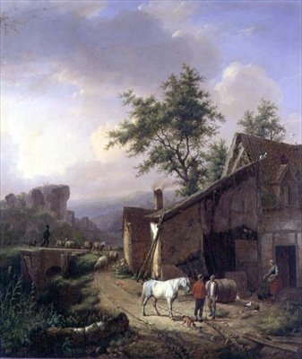 A caminho de casa de Eugene Joseph Verboeckhoven