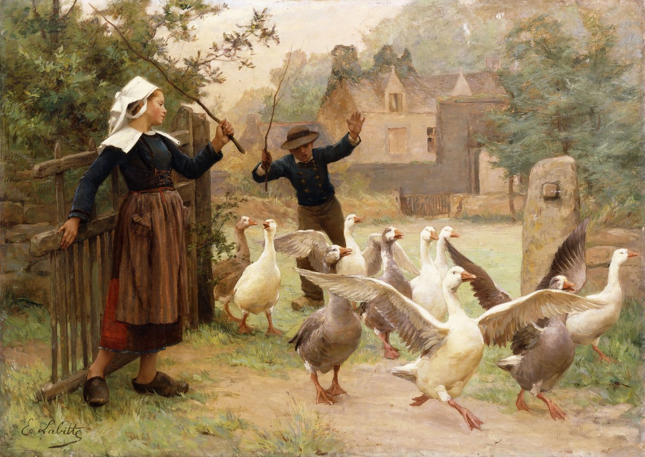 Guiding the Gaggle de Eugene Leon Labitte