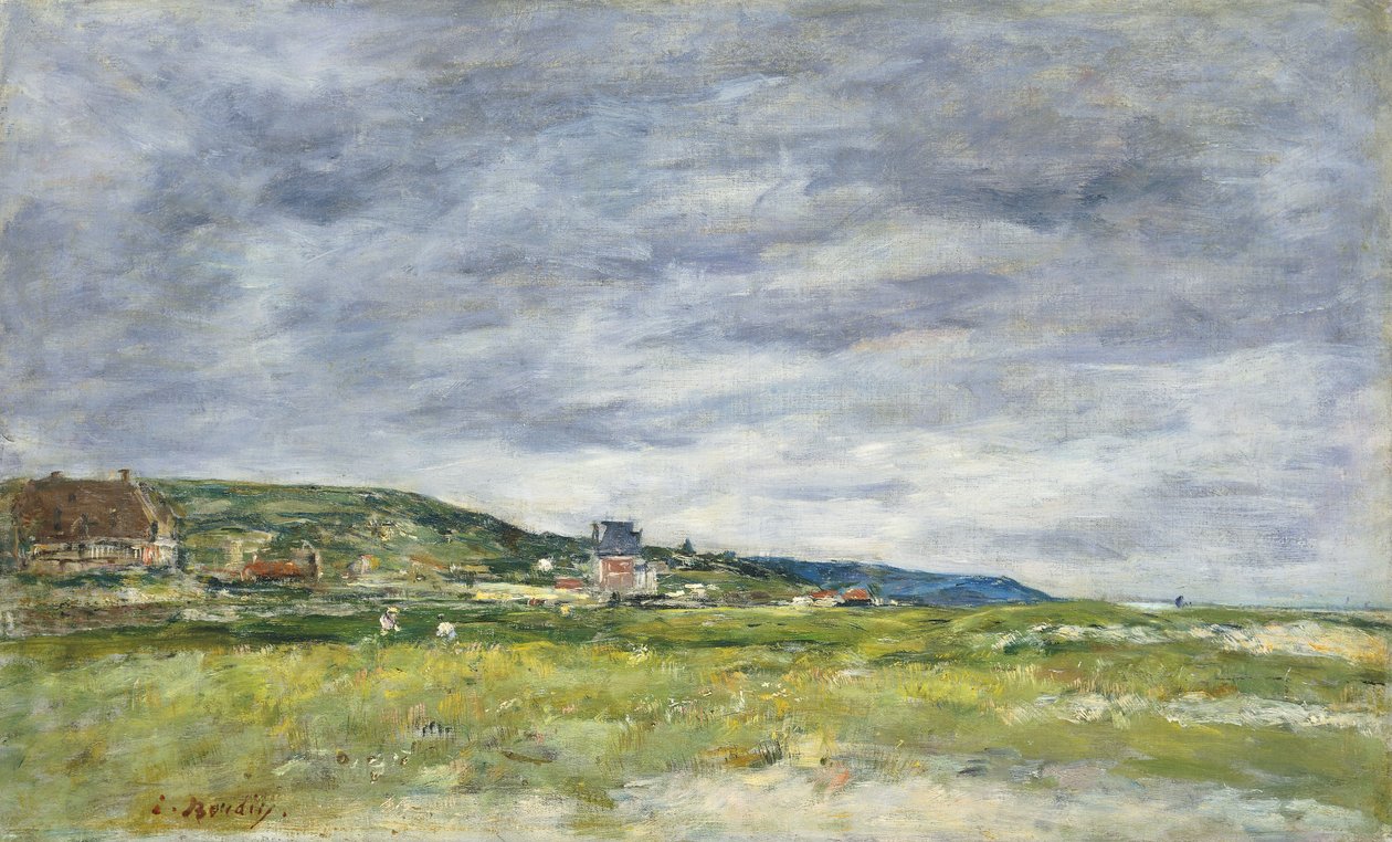 Deauville, Les Dunes, de Eugene Louis Boudin