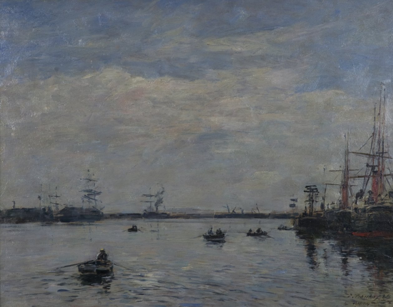 Le Havre, 1888 de Eugene Louis Boudin