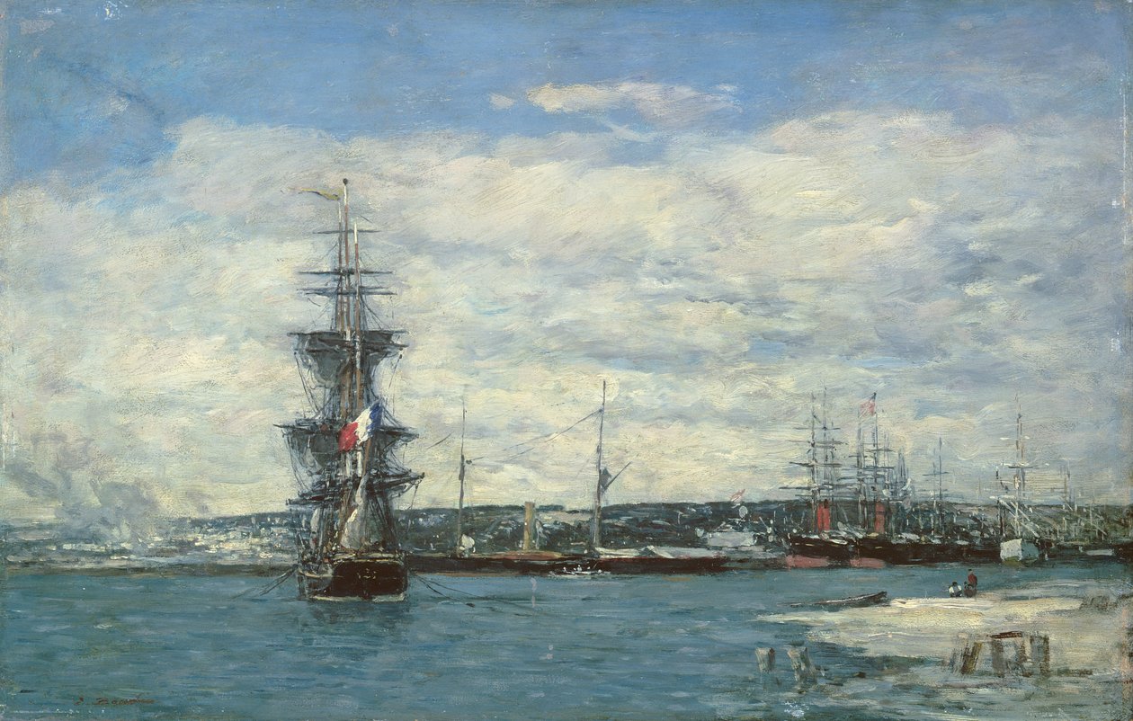 Le Havre, c.1864-66 de Eugene Louis Boudin