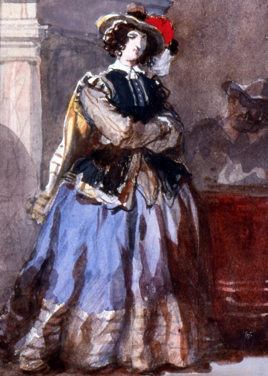 Uma mulher de Eugene Louis Lami