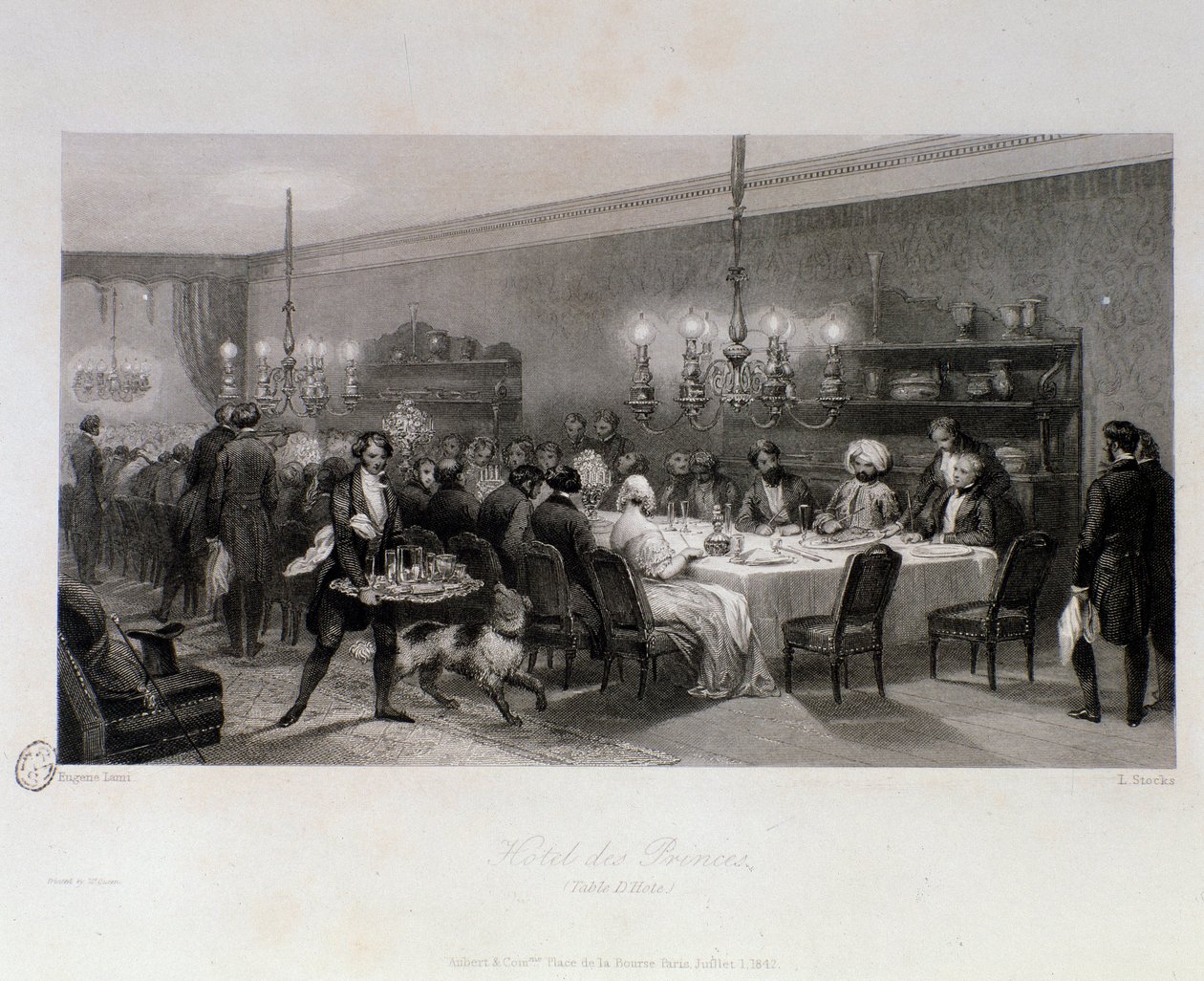 Jantar na mesa d