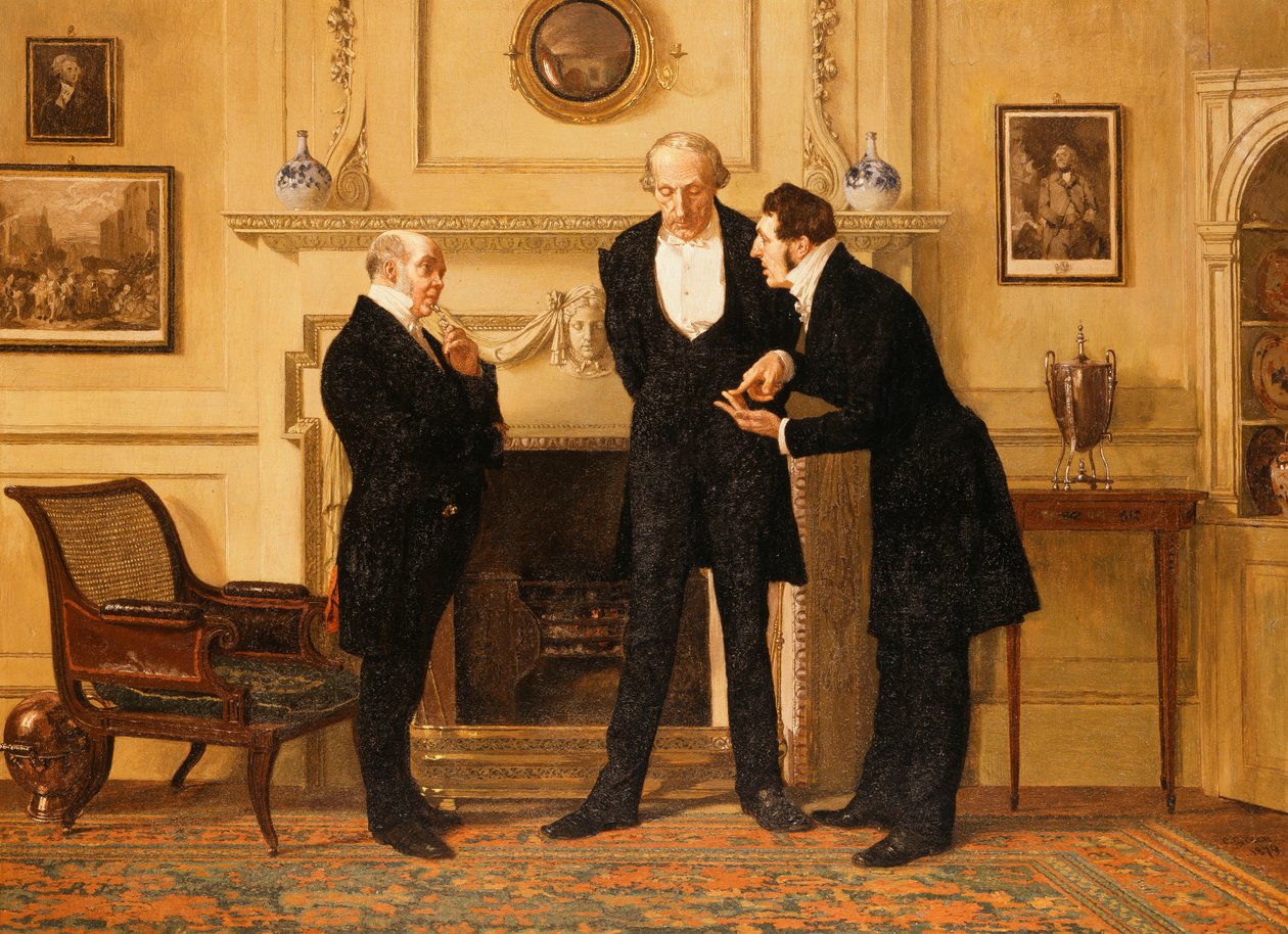 Figuras no interior, de Eugene Louis Lami