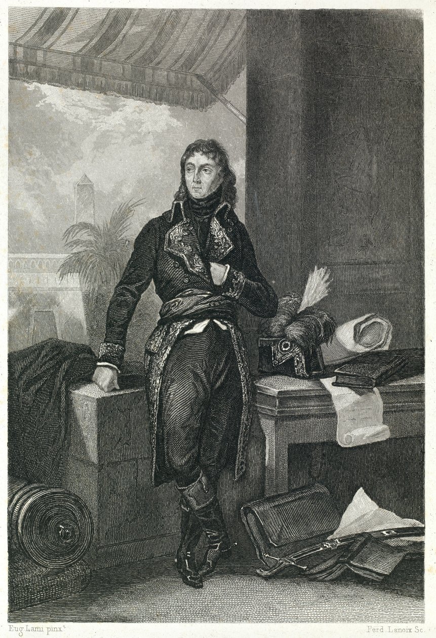 Retrato do General Louis Charles Antoine Desaix de Eugene Louis Lami
