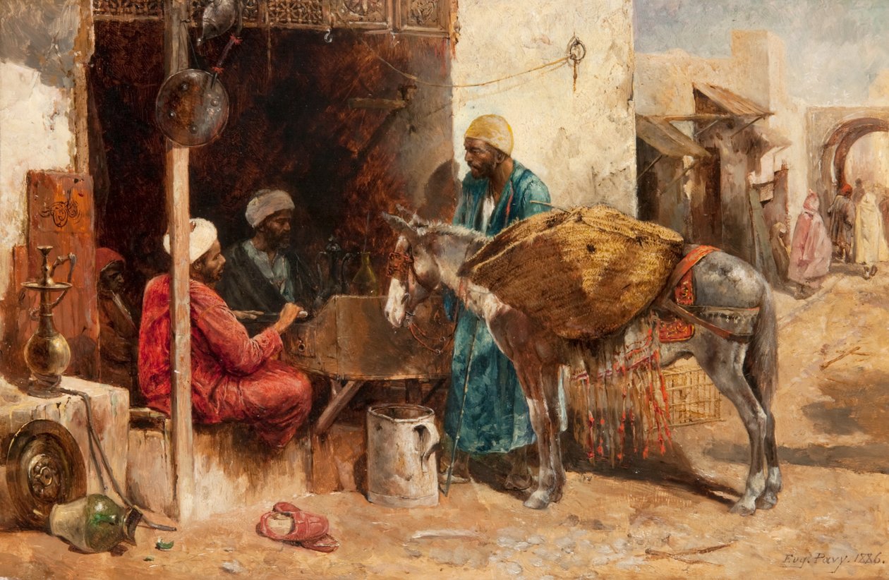 Um Bazar Oriental de Eugene Pavy