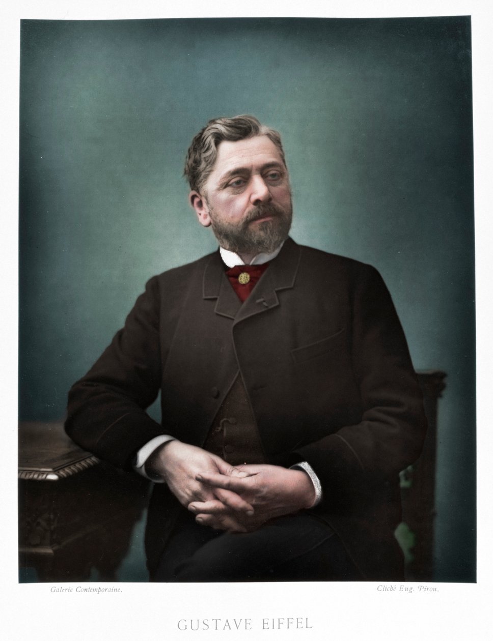 Gustave Eiffel, engenheiro francês, 1880 de Eugene Pirou