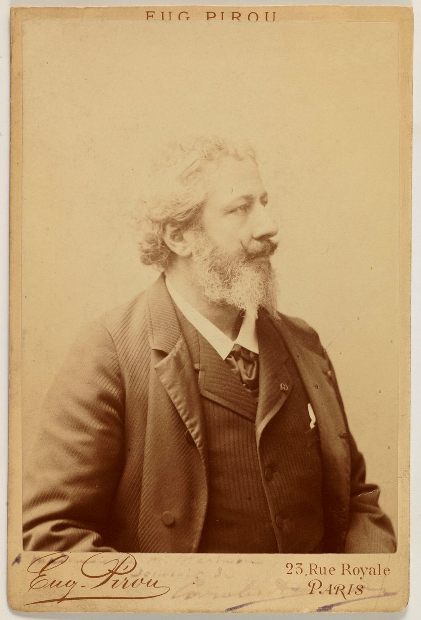 Retrato de Carolus Duran (1837-1917), pintor de Eugene Pirou