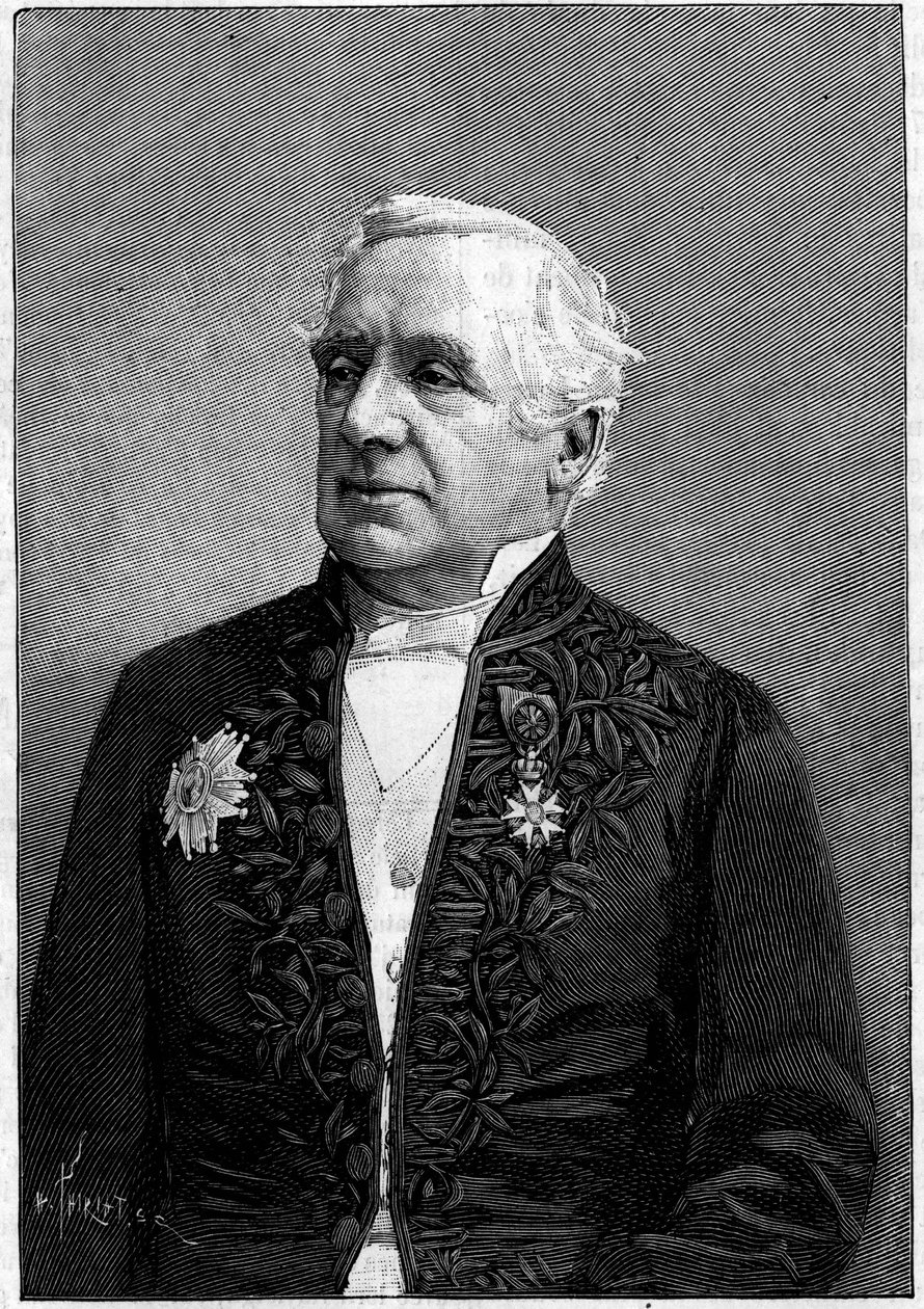 Retrato do Barão Felix Hippolyte Larrey (1808-1895), cirurgião francês, membro da Academia das Ciências e da Academia de Medicina de Eugene Pirou