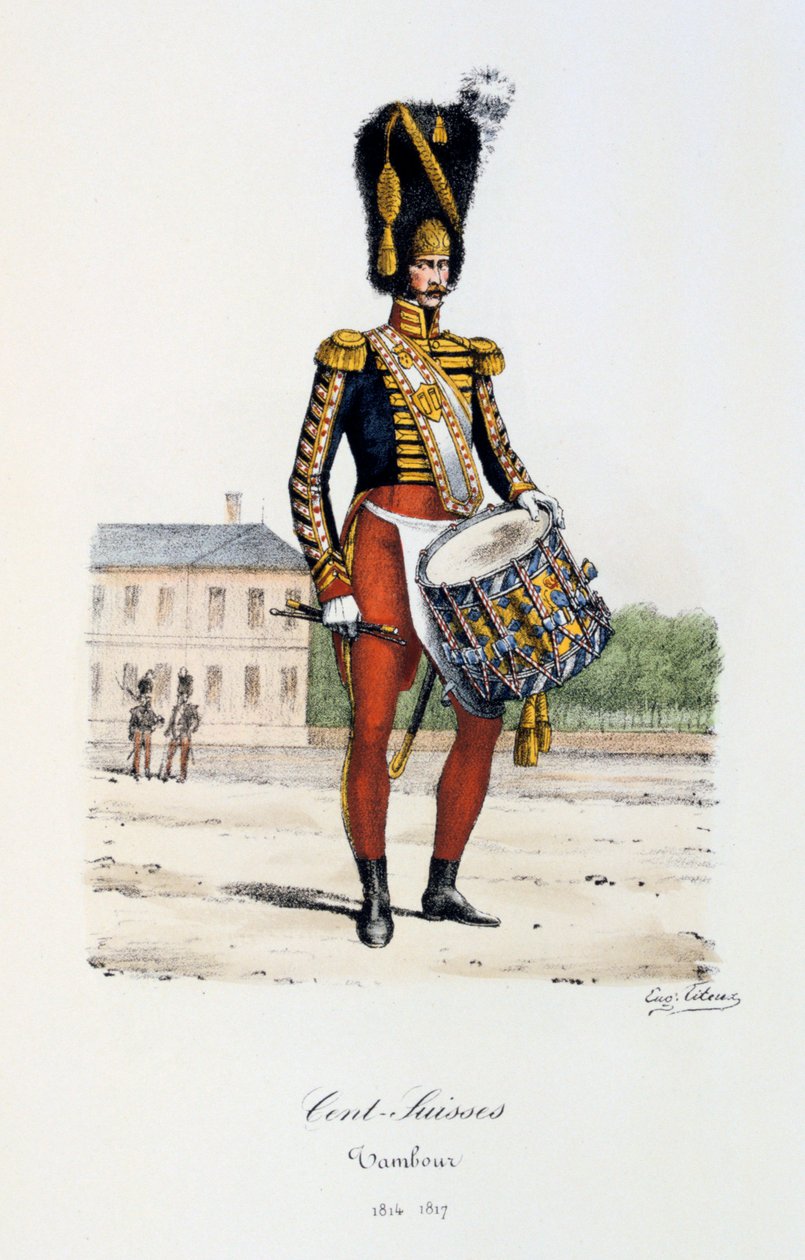 Centavos-Suisses, Baterista, 1814-17 de Eugene Titeux