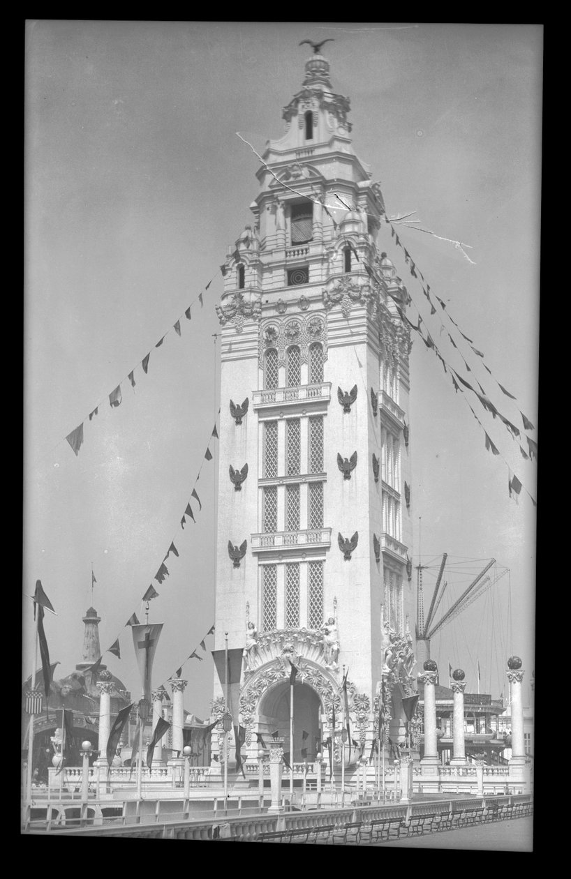 Luna Park, 1906 (nitrato negativo) de Eugene Wemlinger