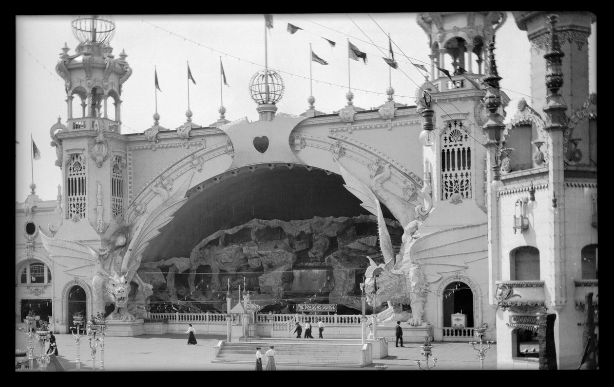 Luna Park, 1906 (nitrato negativo) de Eugene Wemlinger