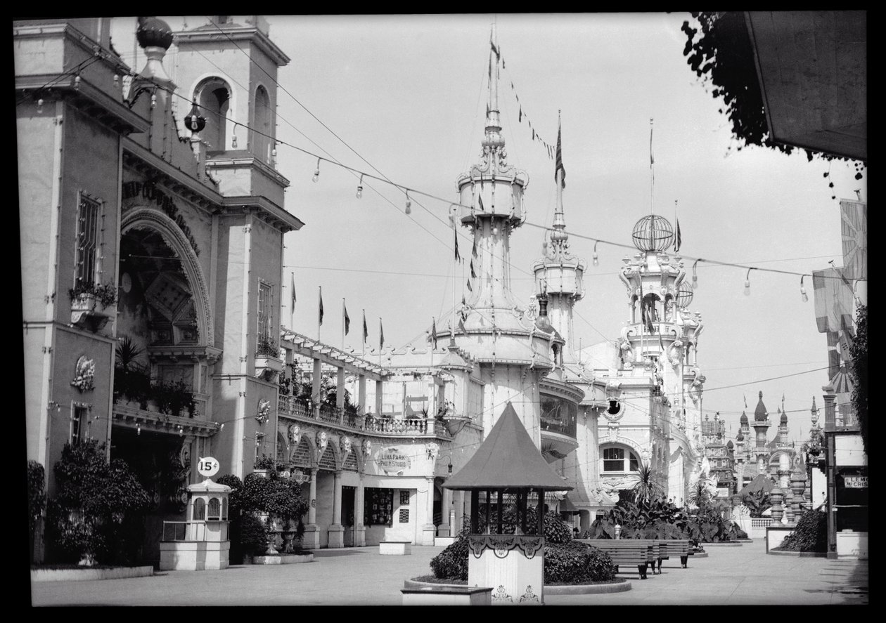 Luna Park, 1909 (nitrato negativo) de Eugene Wemlinger