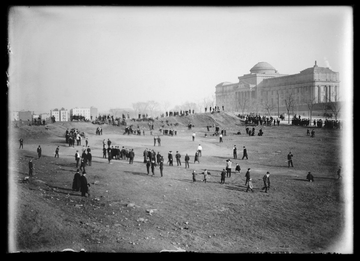 Torre de água, Prospect Park, Brooklyn (nitrato negativo) de Eugene Wemlinger