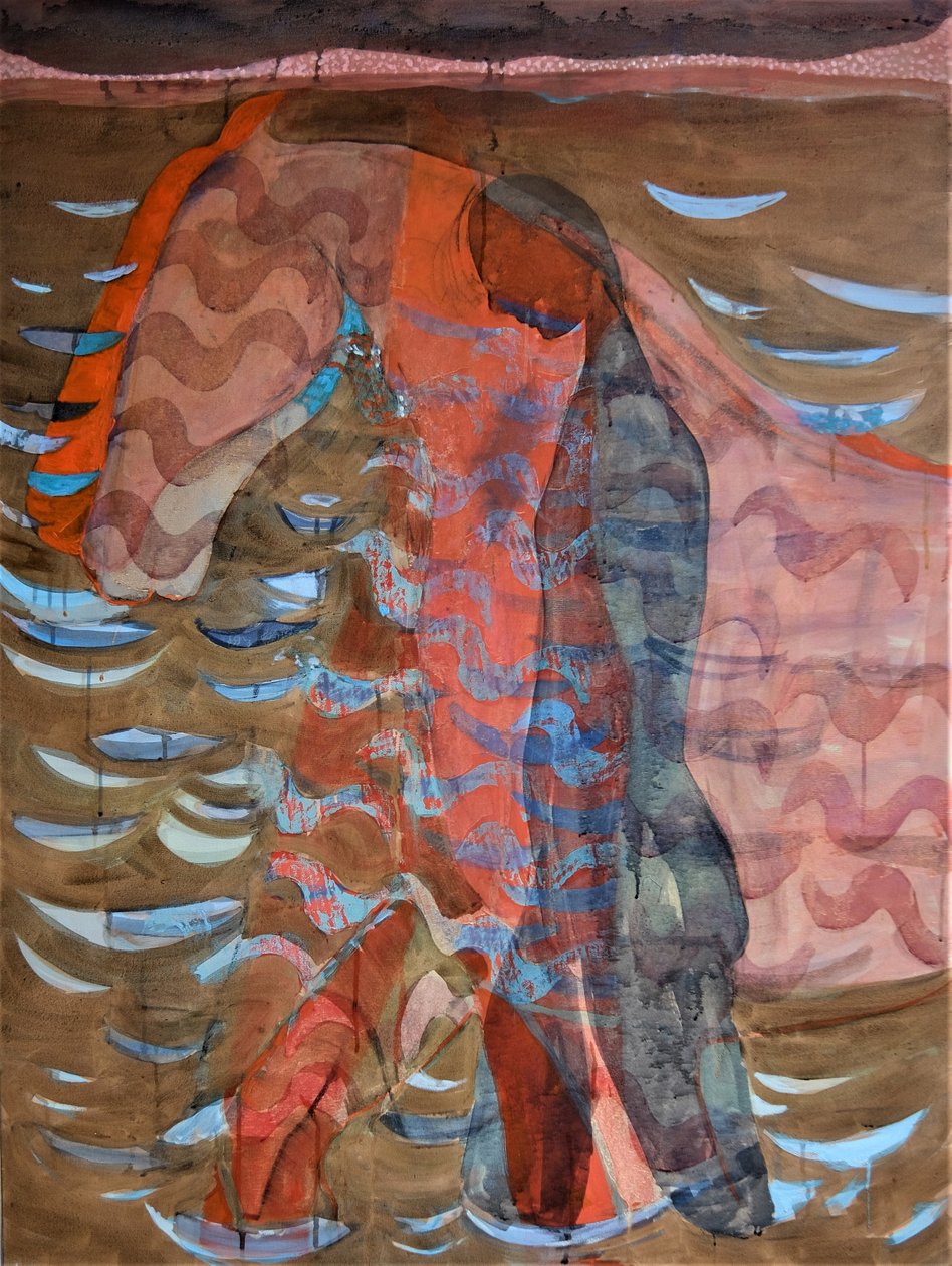 na minha cabeça (pintura) de Eugenie Vronskaya