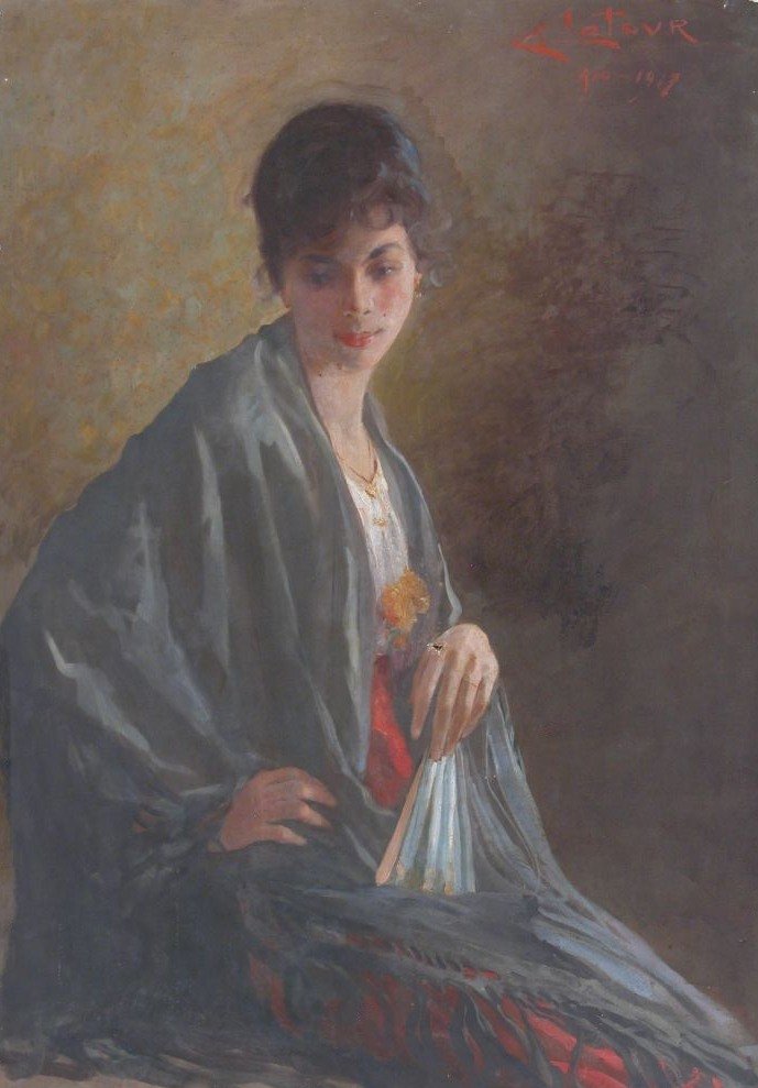  Spanish womannPortugues: Espanholan de Eugenio Latour