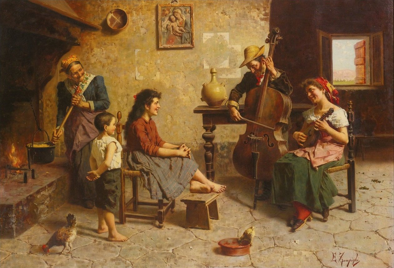 Música rustica de Eugenio Zampighi