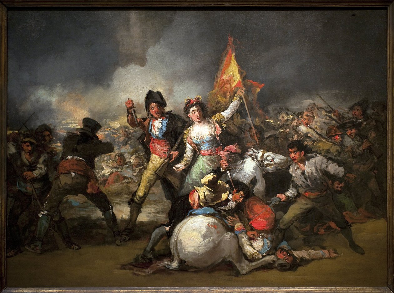 2 de Maio. (A subida de 2 de Maio de Eugenio Luca y Velasquez
