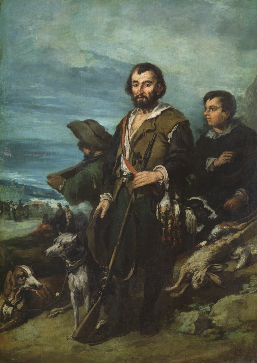 Um caçador, 1862 de Eugenio Lucas Velázquez