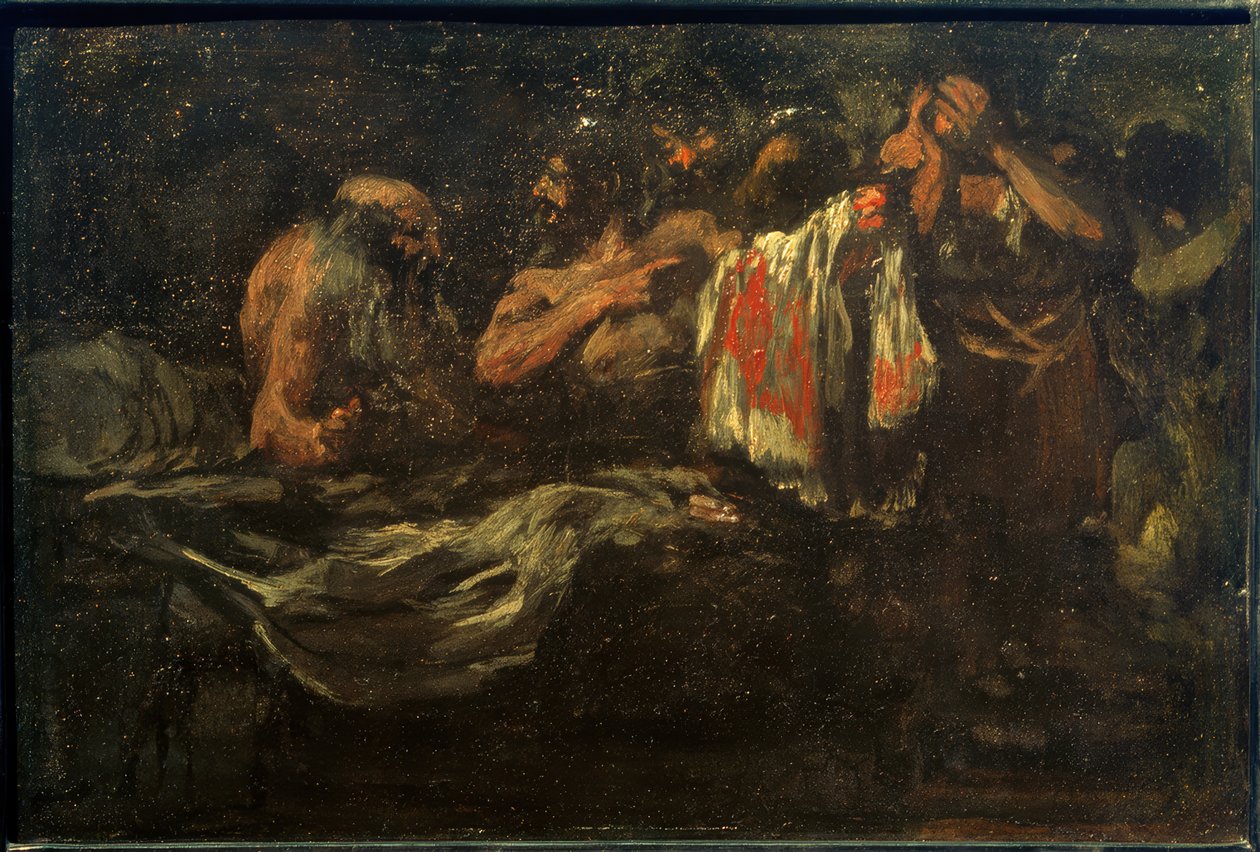Filhos de Jacob trazem camisa sangrenta de Eugenio Lucas Velázquez