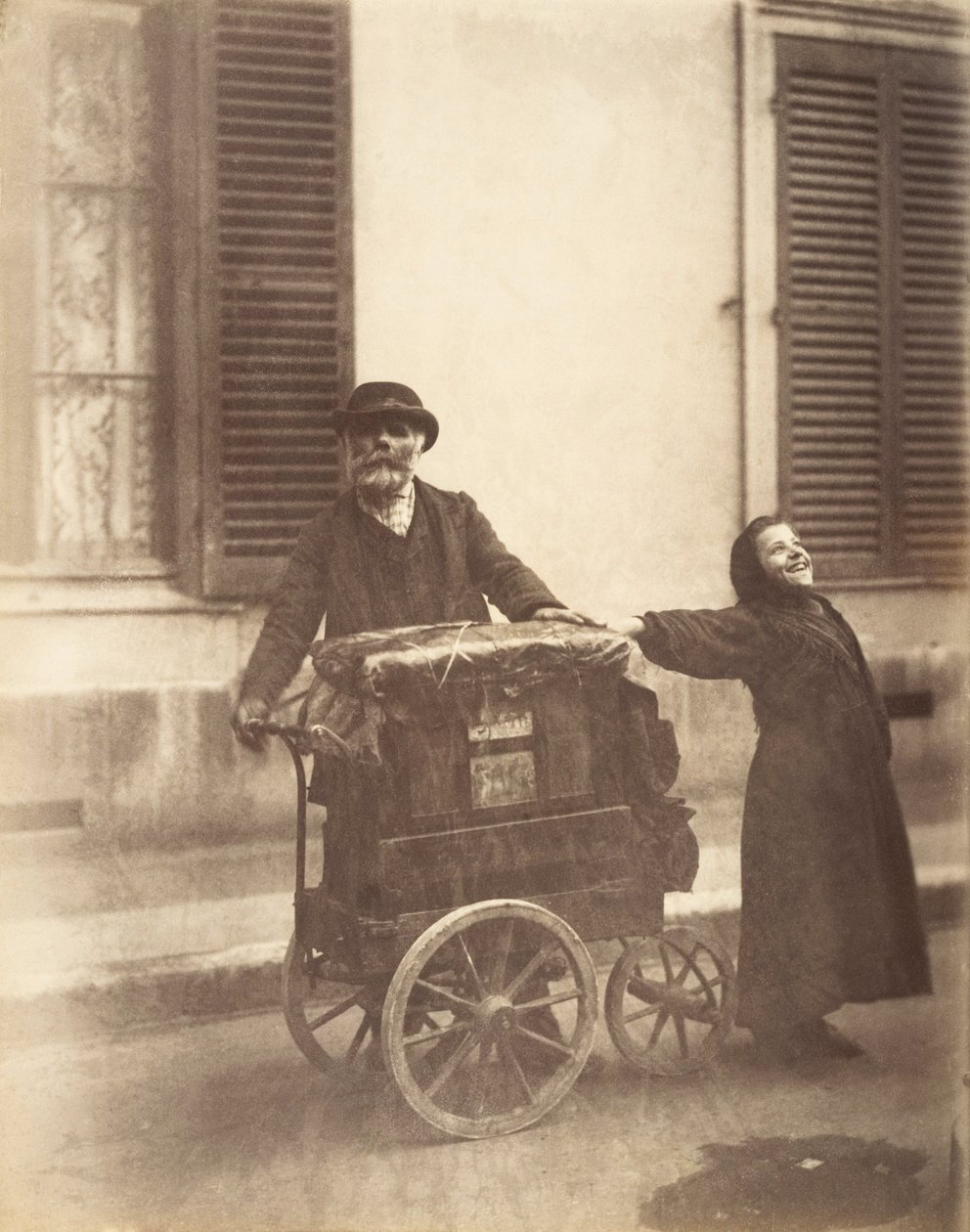 Moedor de órgãos de Eugène Atget