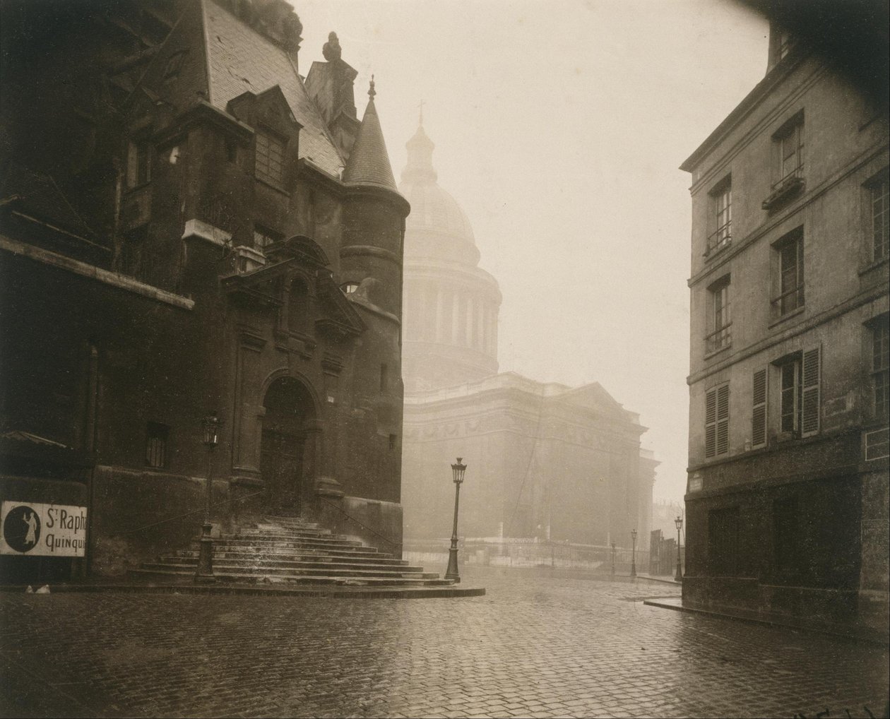 Rue de la Montagne Ste. Genevieve de Eugène Atget