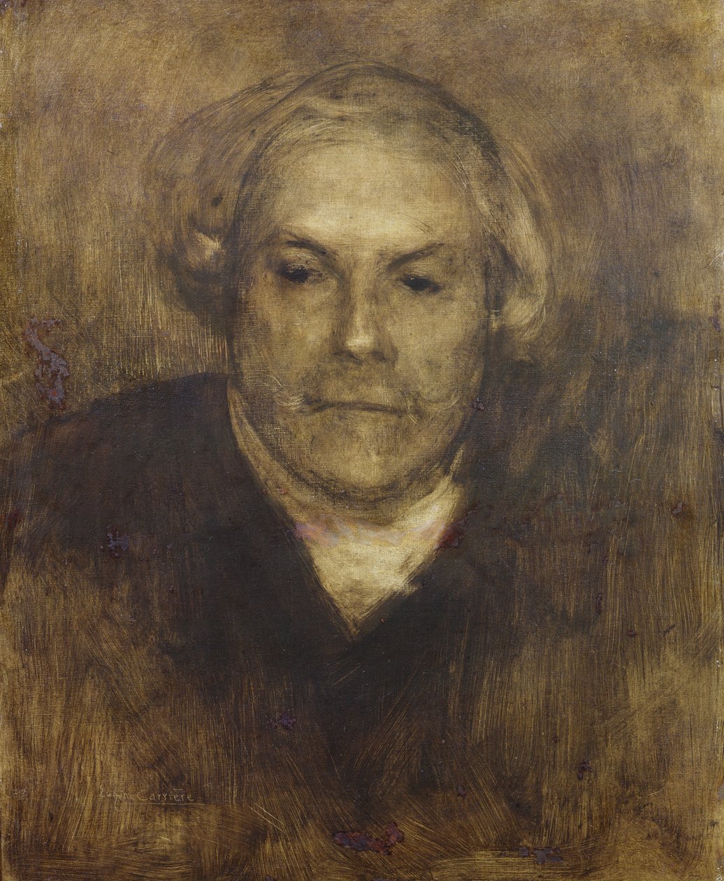Edmond de Goncourt (1822-96) c.1892 de Eugène Carrière