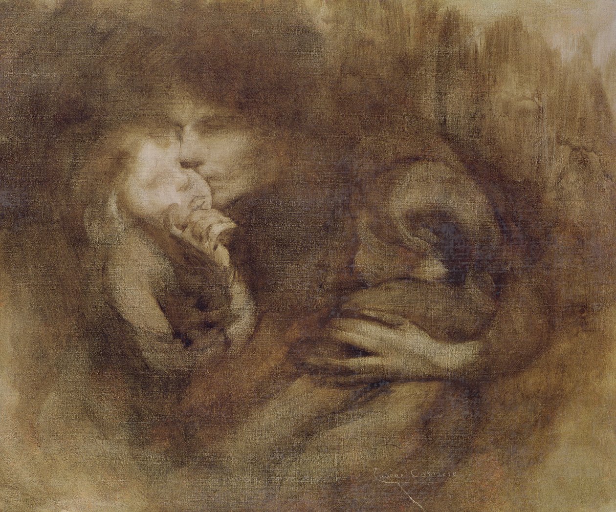 Maternidade de Eugène Carrière