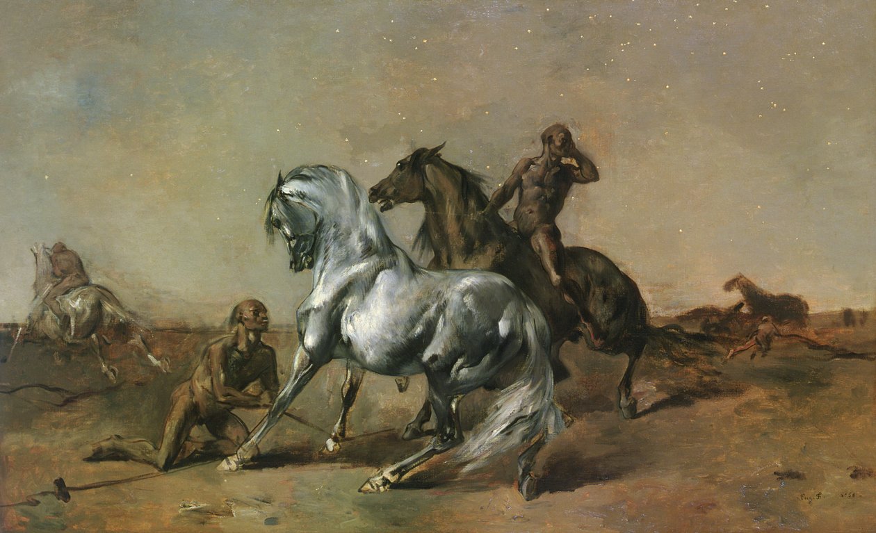 Ladrões da Noite, 1868 de Eugène Fromentin