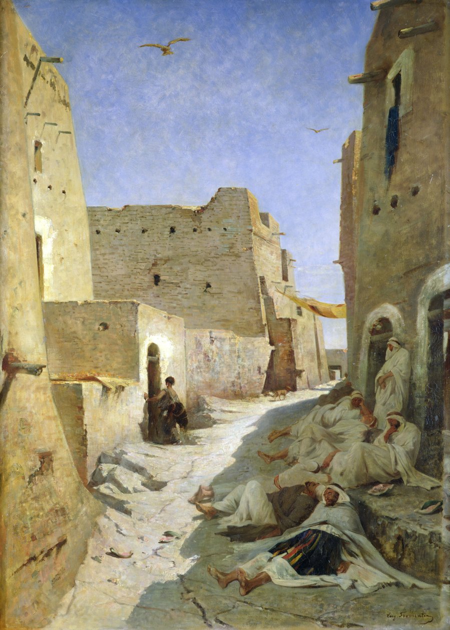 Estrada Bab-El-Gharbi, Laghouat, 1859 de Eugène Fromentin