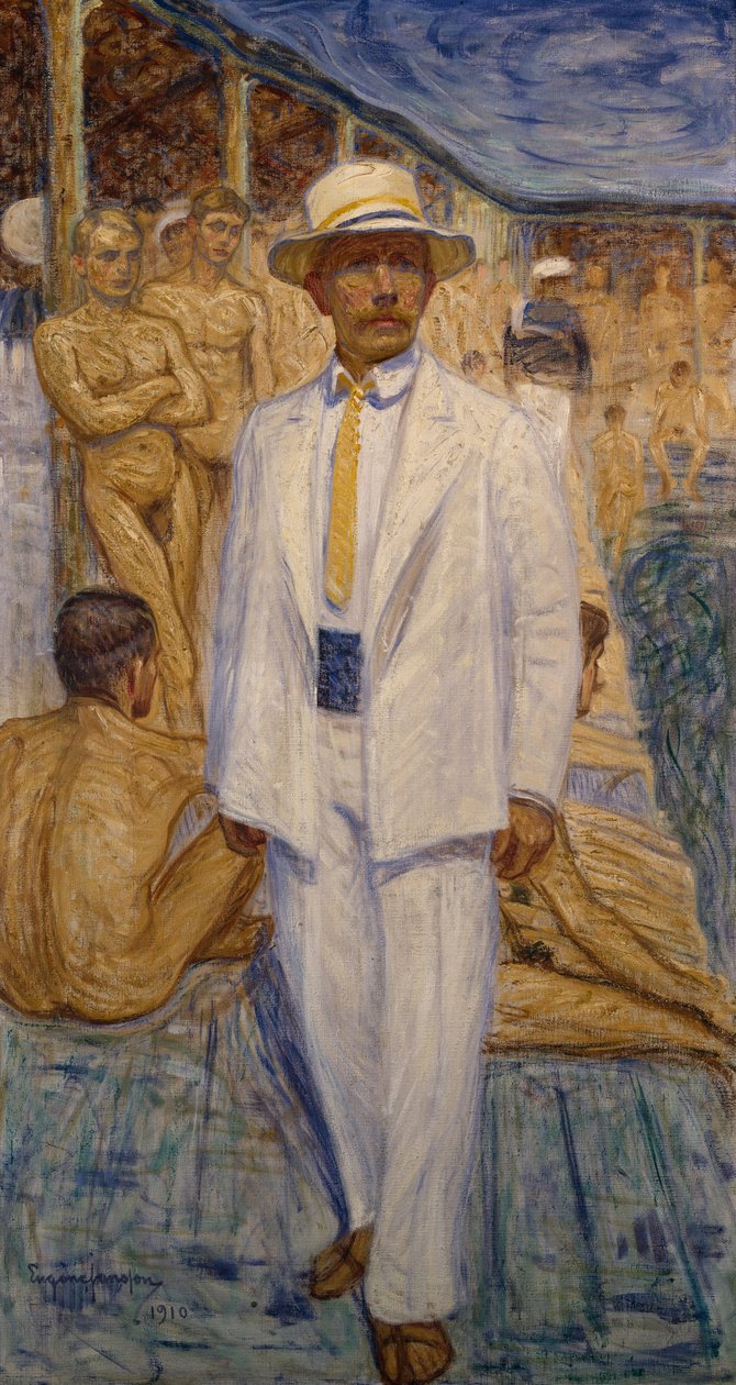 Auto-retrato de Eugène Jansson