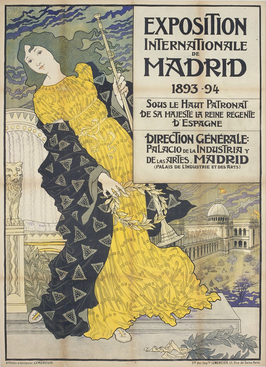 Exposição Internacional de Madri de Eugene Grasset