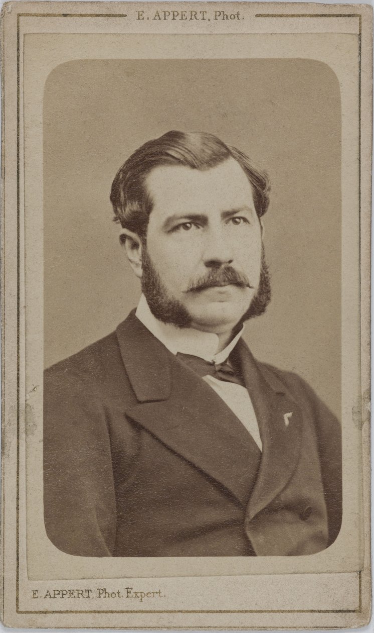 Retrato de Léon Renault (1839-1933), prefeito de polícia e político de Eugene Appert