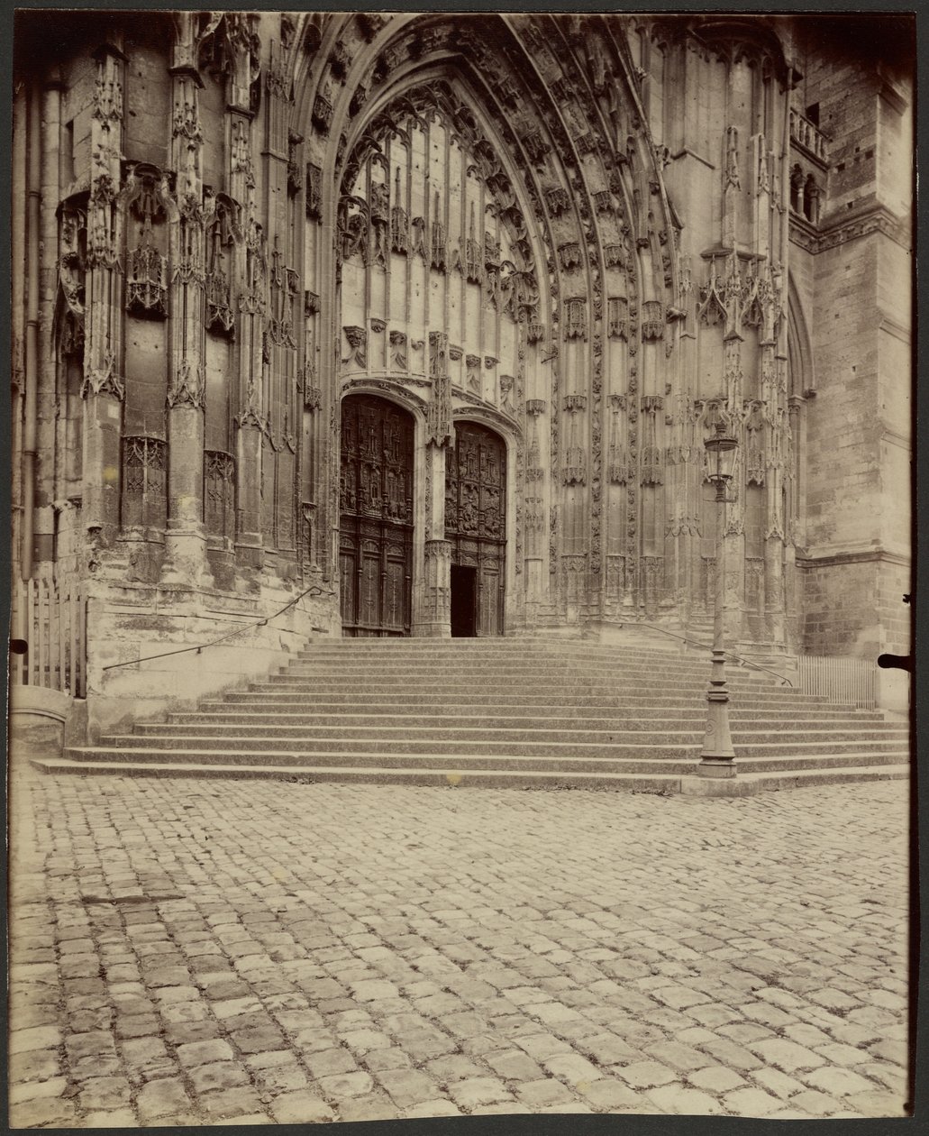 Beauvais, Porta da Catedral de Eugène Atget