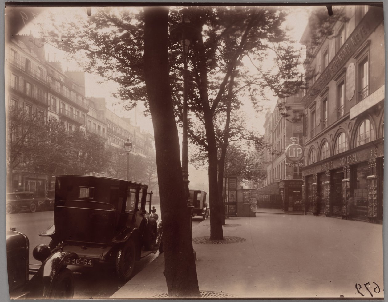 Boulevard de Bonne-Nouvelle de Eugène Atget