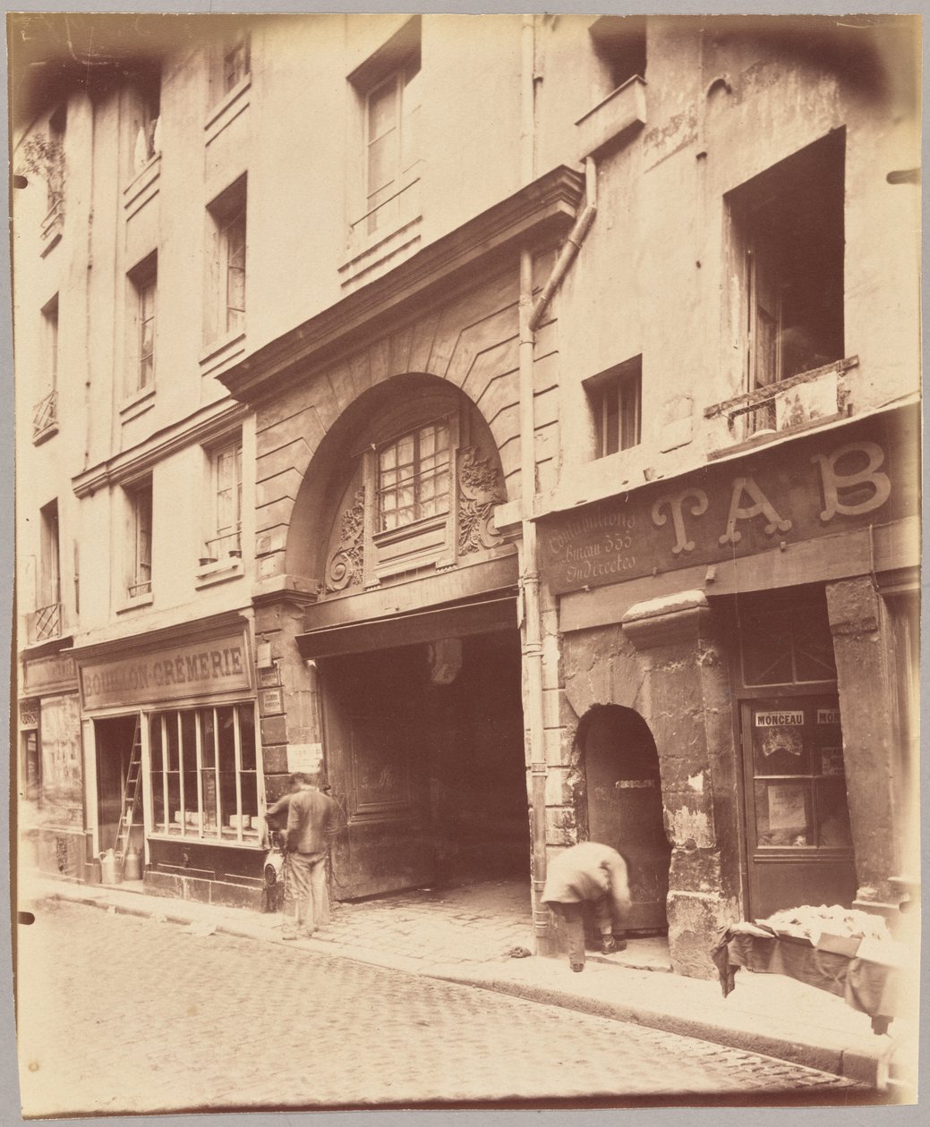 Château Rouge, rue Galande de Eugène Atget