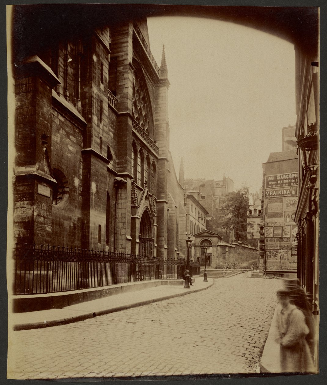 [Igreja de Saint-Séverin] de Eugène Atget