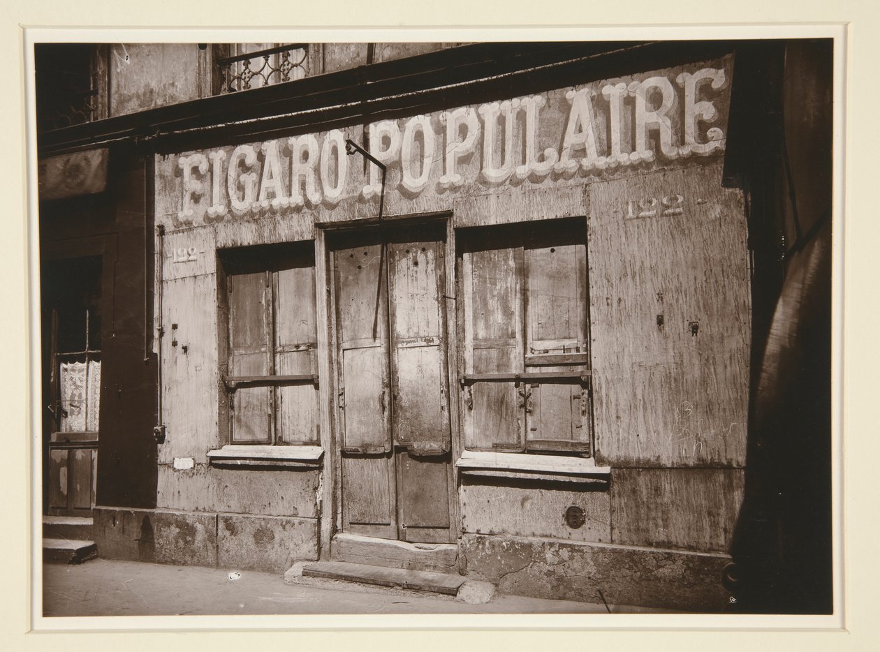 Fígaro Popular de Eugène Atget