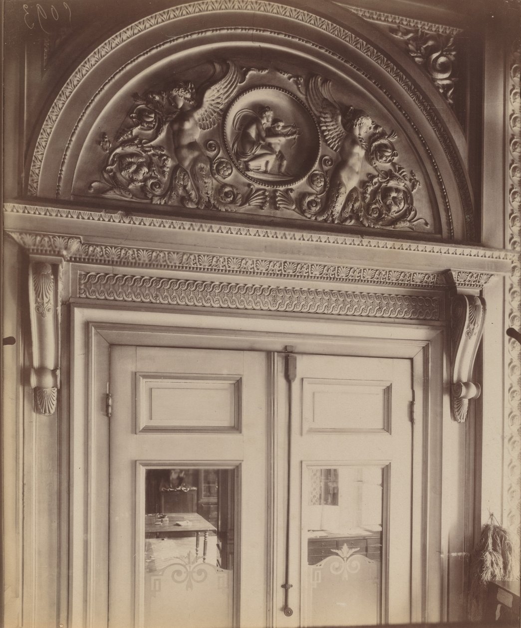Hotel Gouthières, 6 rue Pierre Bulet de Eugène Atget
