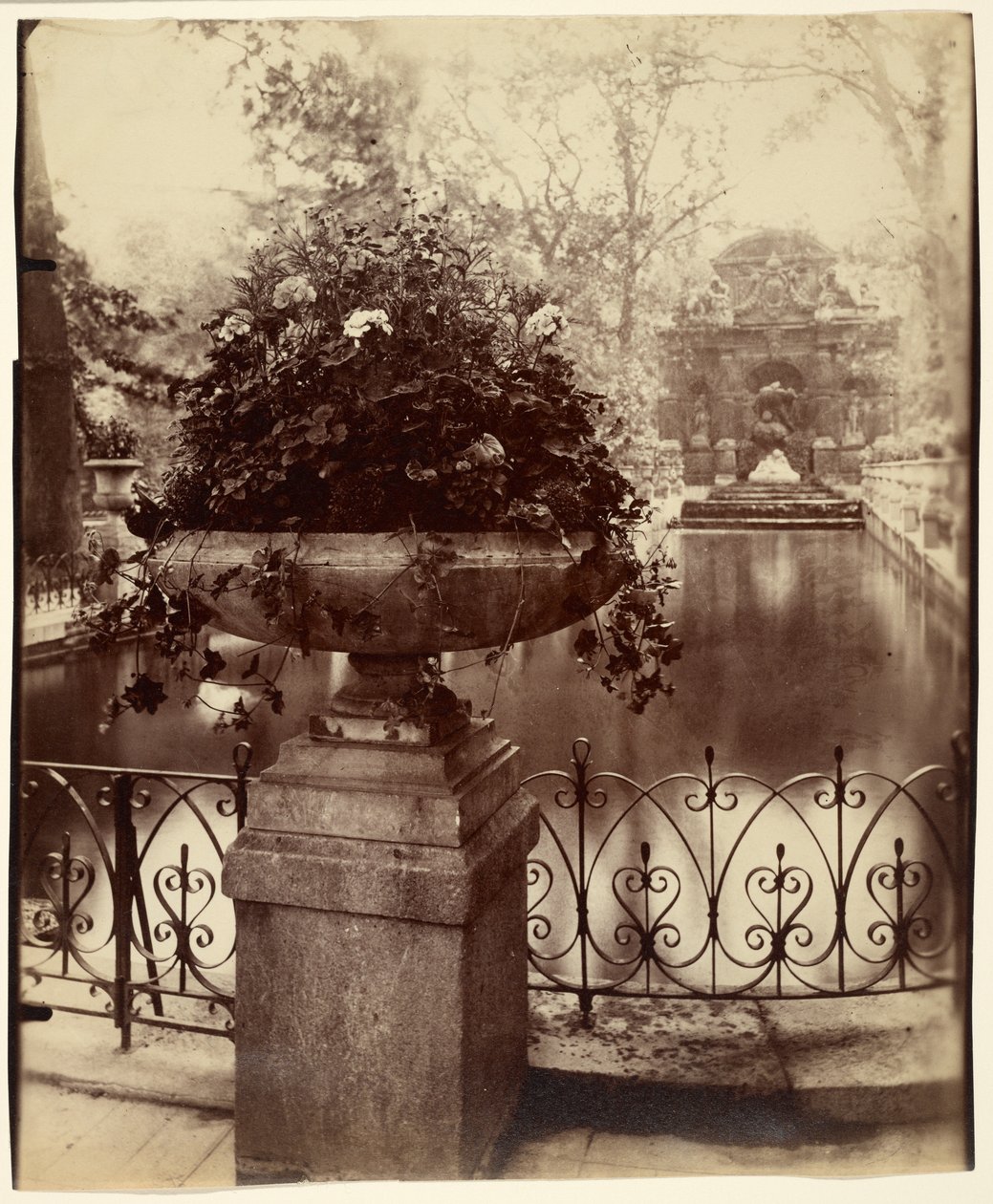 Jardins do Luxemburgo de Eugène Atget
